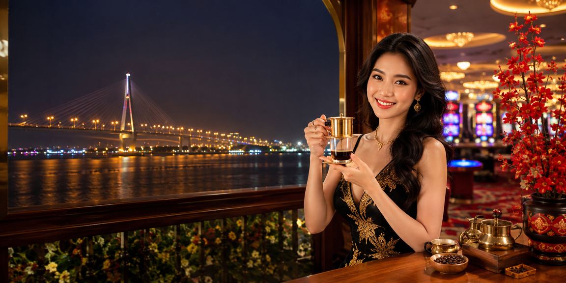Người dùng kiểm tra giao dịch nạp tiền cá cược bên ly cà phê tại Cần Thơ
