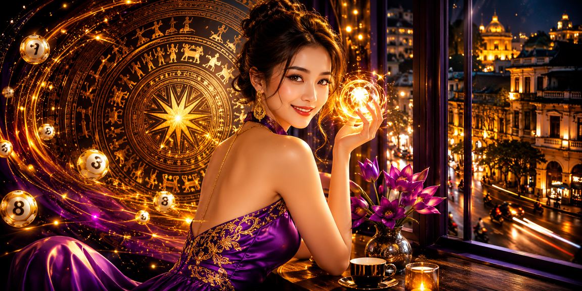 Người Hà Nội uống cà phê và tham gia xổ số trực tuyến